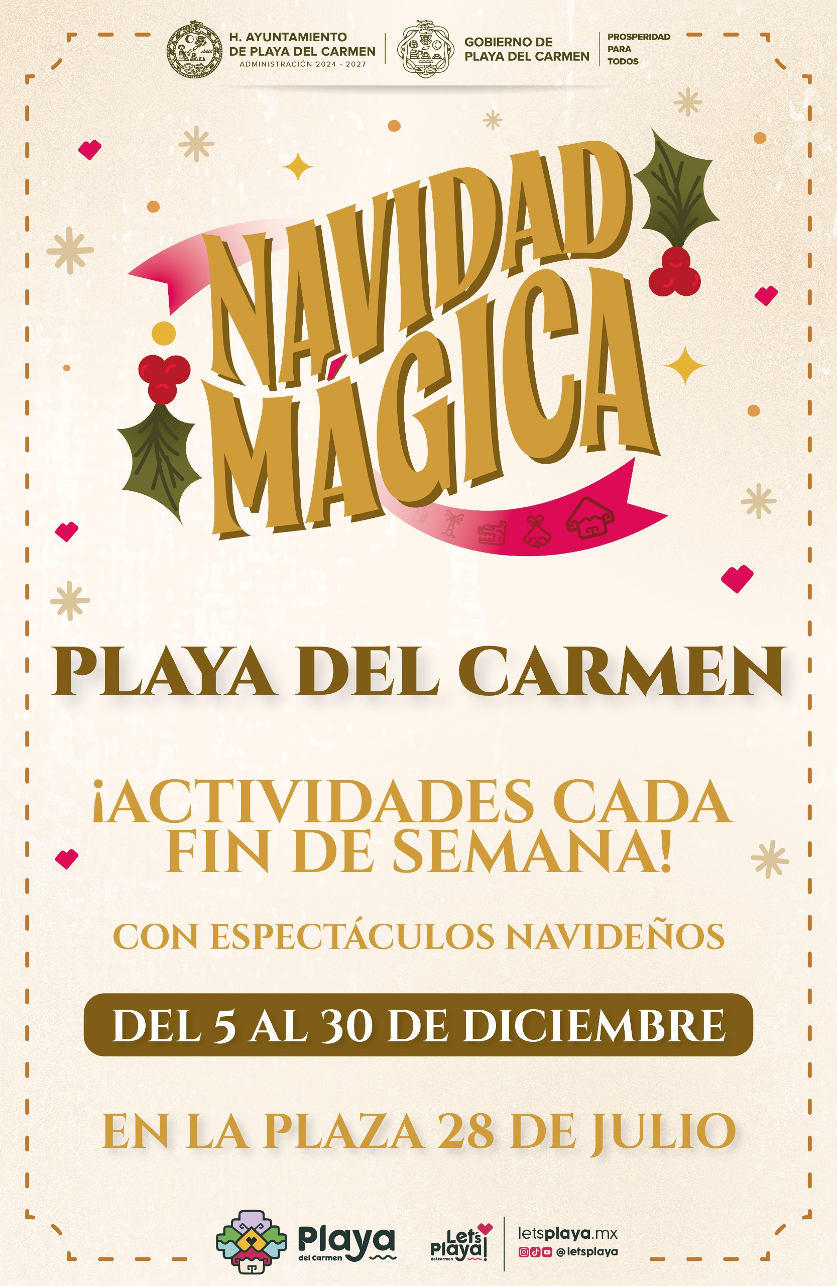Navidad Mágica en Playa del Carmen